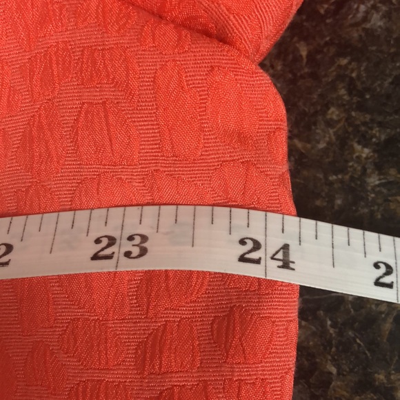 Allison Daley coral textured jacket blazer with pockets xl 16 - Picture 6 of 10